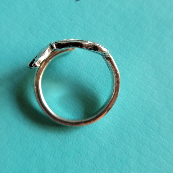 1885 Tiffany &Company IRIS Spoon Ring in Sterling Silver #84 - Picture 10 of 11